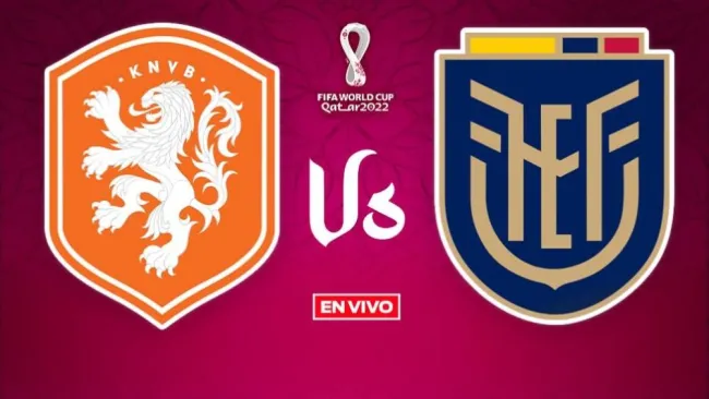 Países Bajos vs Ecuador Mundial Qatar 2022 EN VIVO Fase de Grupos