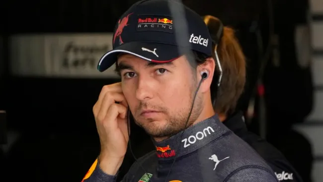 Checo Pérez, piloto de Red Bull
