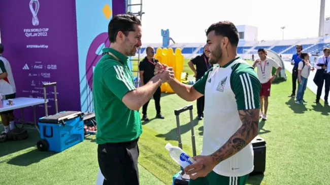 Alexis Vega con Yon de Luisa 