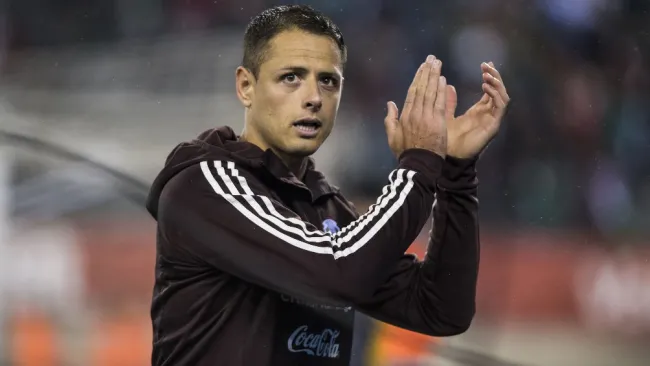 Javier 'Chicharito' Hernández con el Tri