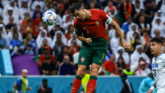 Cristiano Ronaldo no contactó el balón y por ello no fue su gol