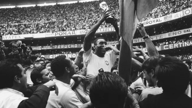 Pelé, Campeón del Mundo en México 70