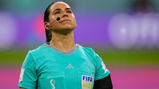 Karen Díaz en su debut en Qatar 2022