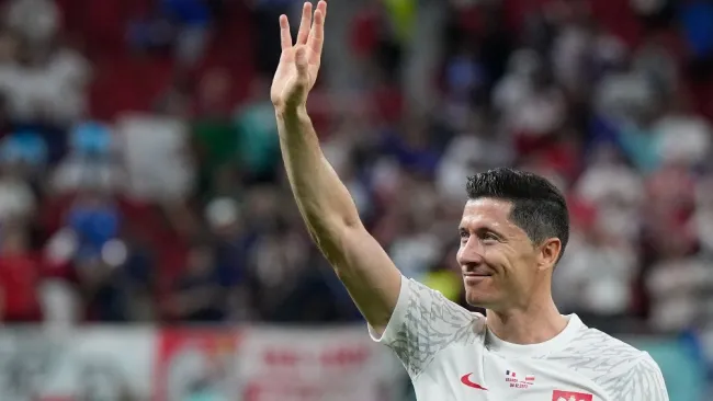 Robert Lewandoswki tras quedar eliminado con Polonia en Qatar 2022