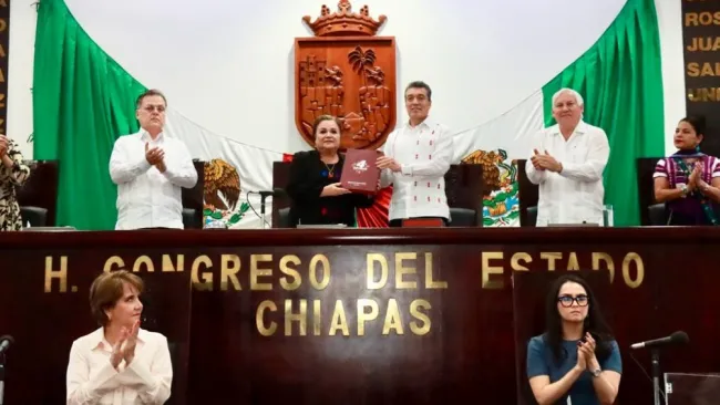 Rutilio Escandón, con respaldo de AMLO