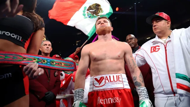 Canelo Álvarez previo a una pelea