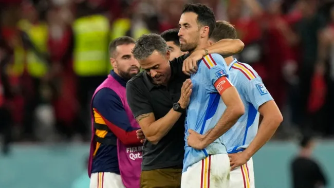 Busquets anunció su retirada de la Selección de España