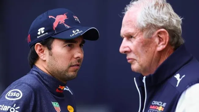 Marko volvió a lanzar un dardo a Checo