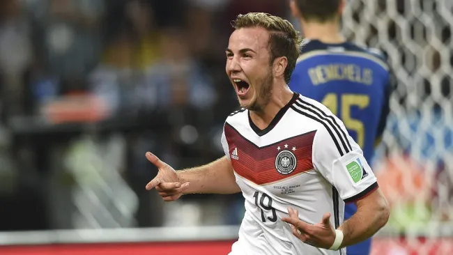 Mario Götze festejó la victoria de Argentina en Qatar 2022