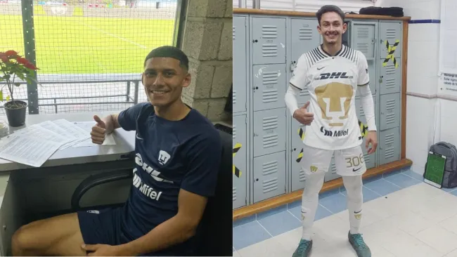 Mejía y Fonseca, nuevos jugadores de Pumas