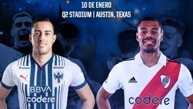 Rayados vs River Plate exclusivamente por Star+