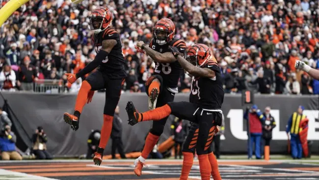 Joe Mixon se mofó de la NFL y su regla en el festejo ante Ravens