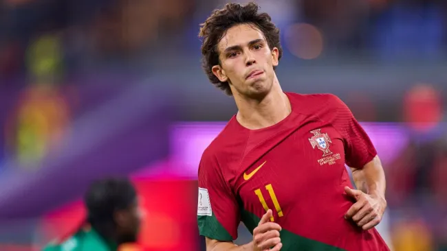 Joao Félix en Qatar 2022 con Portugal