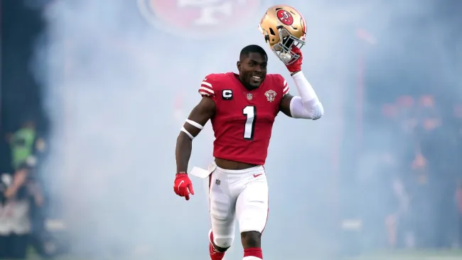 Jammie Ward en un juego de los 49ers