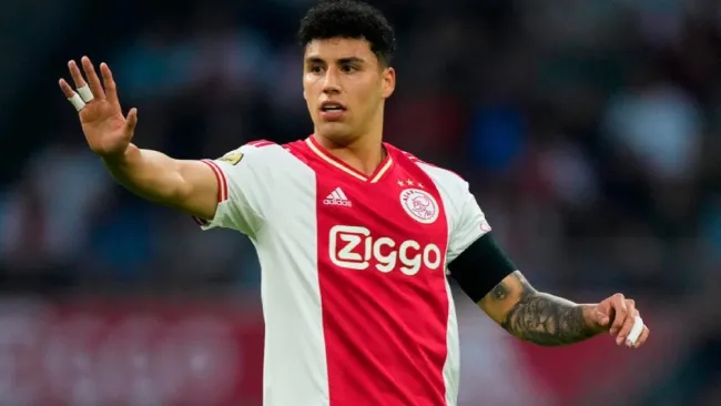 Jorge Sánchez con el Ajax