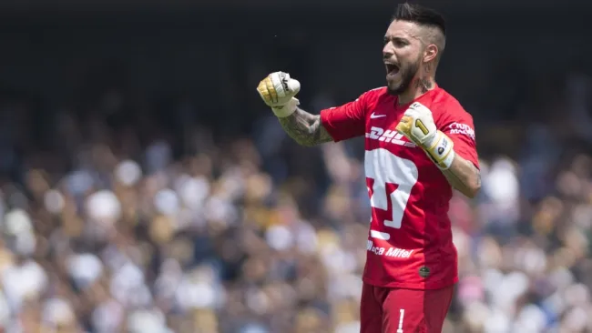 Saldívar en su etapa con Pumas