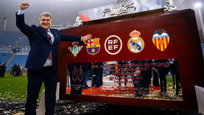 Final de la Kings League se jugará en el Camp Nou, anuncia Joan Laporta