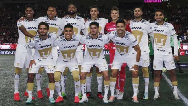 XI inicial de Pumas vs Xolos