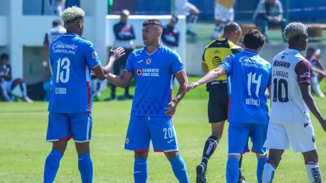Cruz Azul empató contra Atlante en partido amistoso, Iván Morales anotó doblete