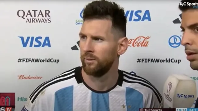Messi se dice arrepentido de lo que ocurrió en el partido ante Países Bajos
