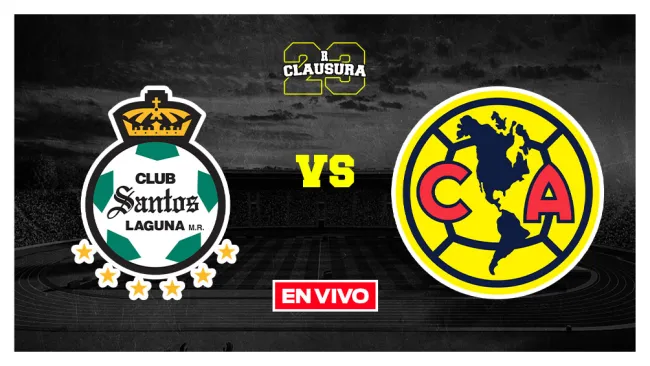 Santos vs América Liga MX EN VIVO Jornada 5 Clausura 2023