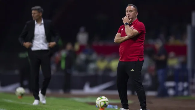 Andrés Lillini con Necaxa