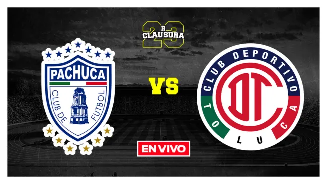 Pachuca vs Toluca Liga MX EN VIVO Jornada 8 Clausura 2023