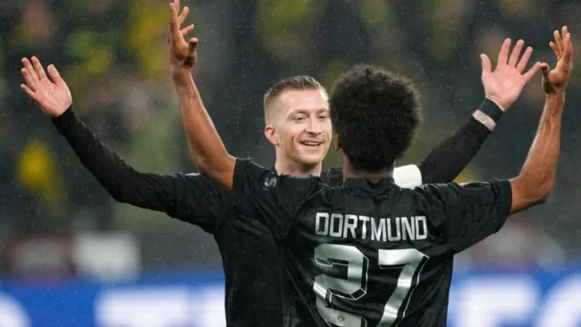 Borussia Dortmund goleó al Hertha Berlín