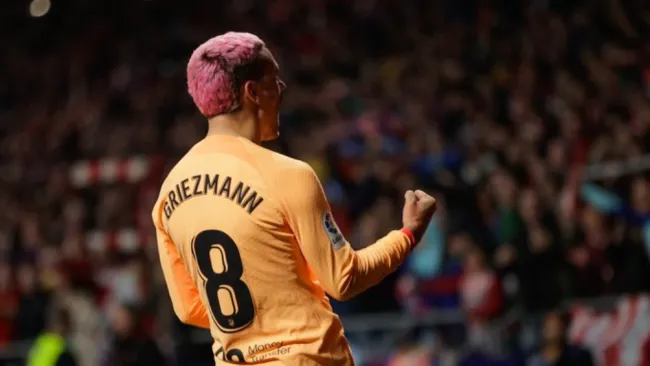 Griezmann en festejo