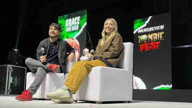 Zombie Fest: Actores de Stranger Things conviven con fans Regios