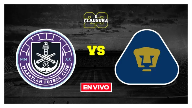 Mazatlán FC vs Pumas Liga MX EN VIVO Jornada 9 Clausura 2023