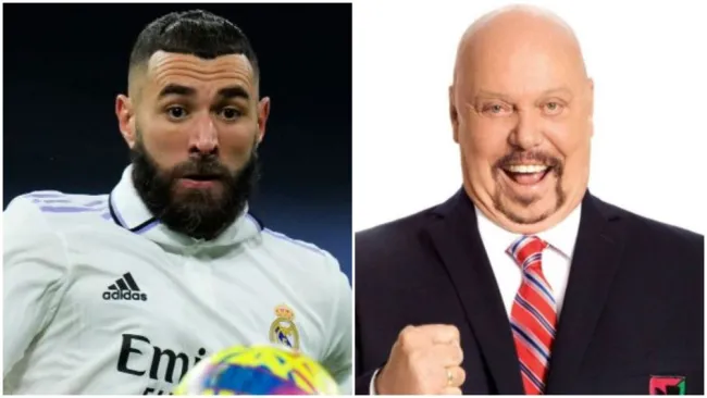 Karim Benzema y Enrique 'Perro' Bermúdez