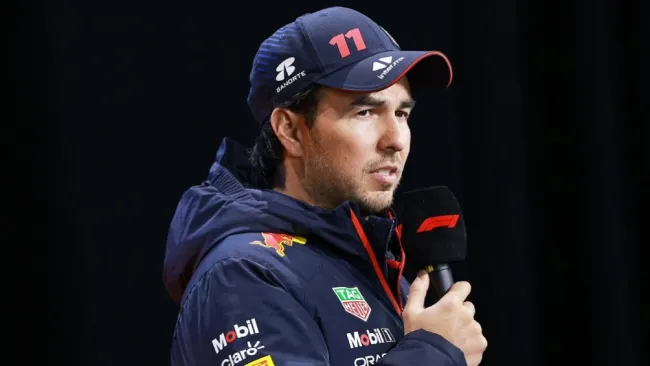 Checo Pérez, piloto de Red Bull