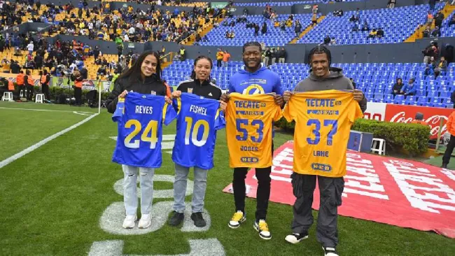 Tigres: Jugadores de los Rams de la NFL presentes en el Clásico Regio 