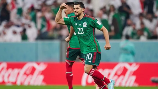 Henry Martín en el Mundial de Qatar 2022