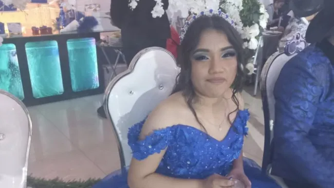 La quinceañera se hizo viral luego de no tener invitados en su fiesta
