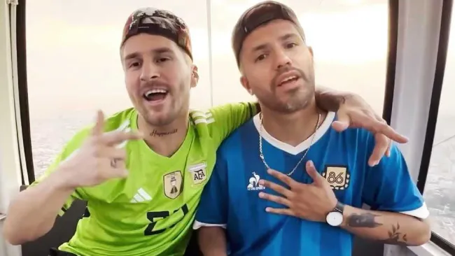 Messi y Kun Agüero se estrenan en la industria musical en video de Deepfake 