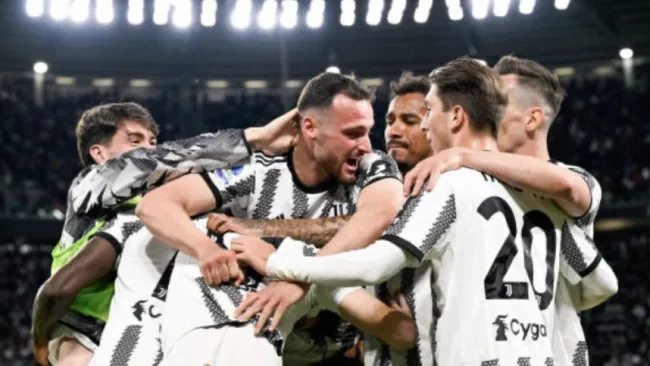 El festejo de los de Turín