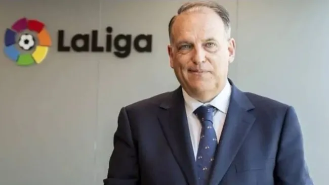 Javier Tebas, presidente de LaLiga