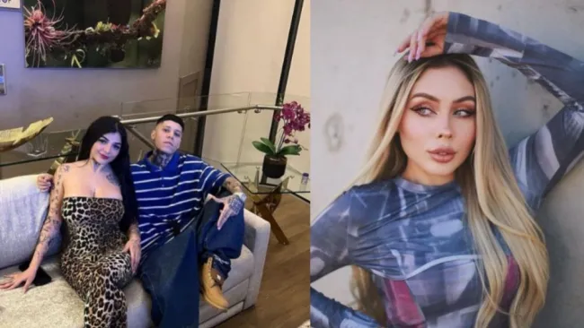 La modelo publicó un mensaje 'respondiendo' a Nazor tras su presunta reacción al beso