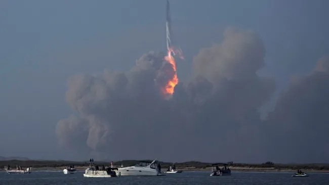 Starship explotó a los cuatro minutos del lanzamiento