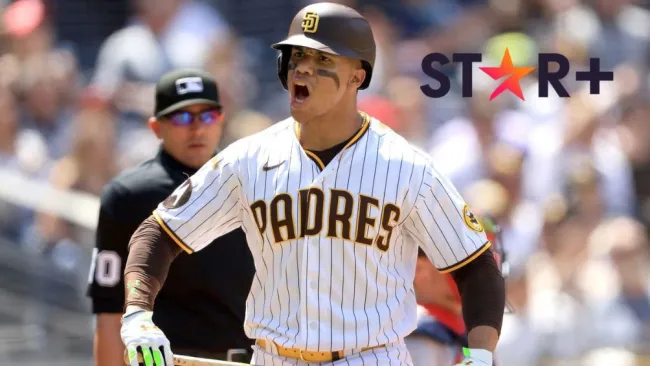 Juan Soto celebrando un Home Run en MLB