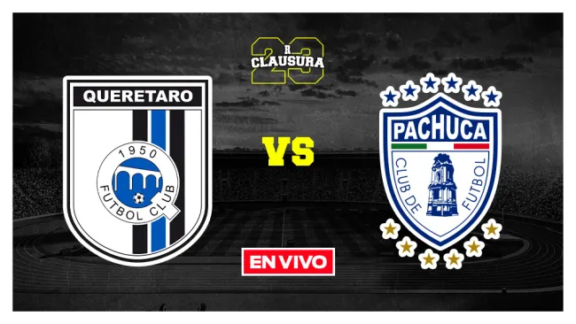 Querétaro vs Pachuca Liga MX EN VIVO Jornada 17 Clausura 2023