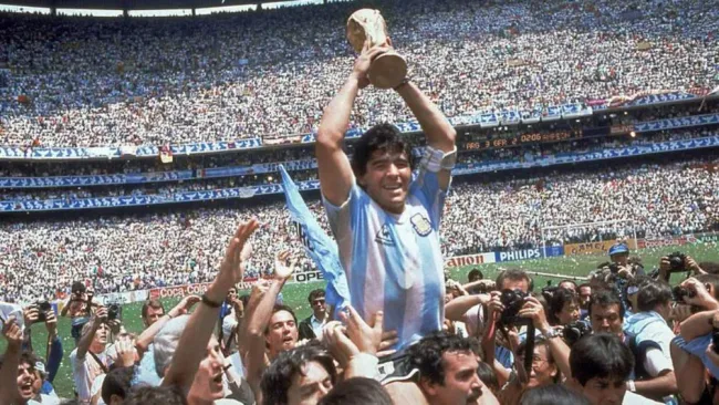Maradona y el título de 1986 en México quedaron inmortalizados