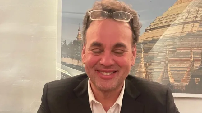 David Faitelson en un restaurante