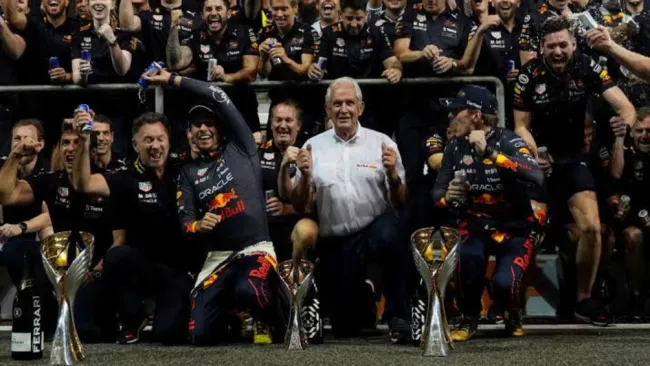 Marko celebró con los dos pilotos de Red Bull respeten la competencia