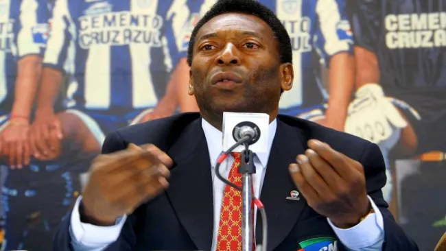 Pele durante un evento