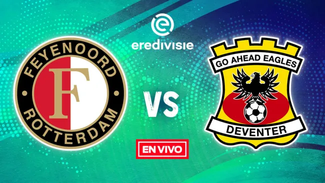 Santiago Giménez: Feyenoord vs Go Ahead Eagles Eredivisie EN VIVO Jornada 32