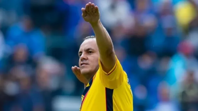 Cuauhtémoc Blanco realiza su icónico festejo