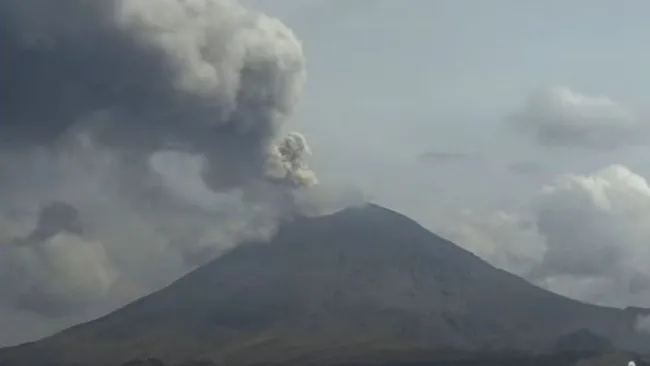 El volcán ha tenido mucha actividad en los últimos días